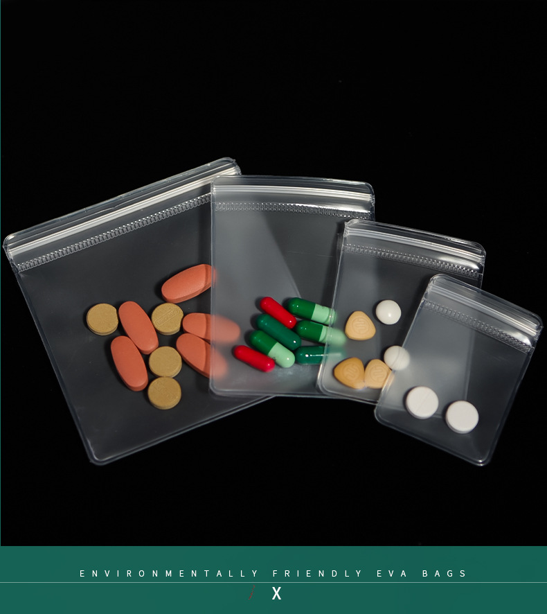 Medicine EVA sealed bag, grain preservation bag, frosted snack and candy storage sealed bag, eva food-grade self-sealing bag pic 24