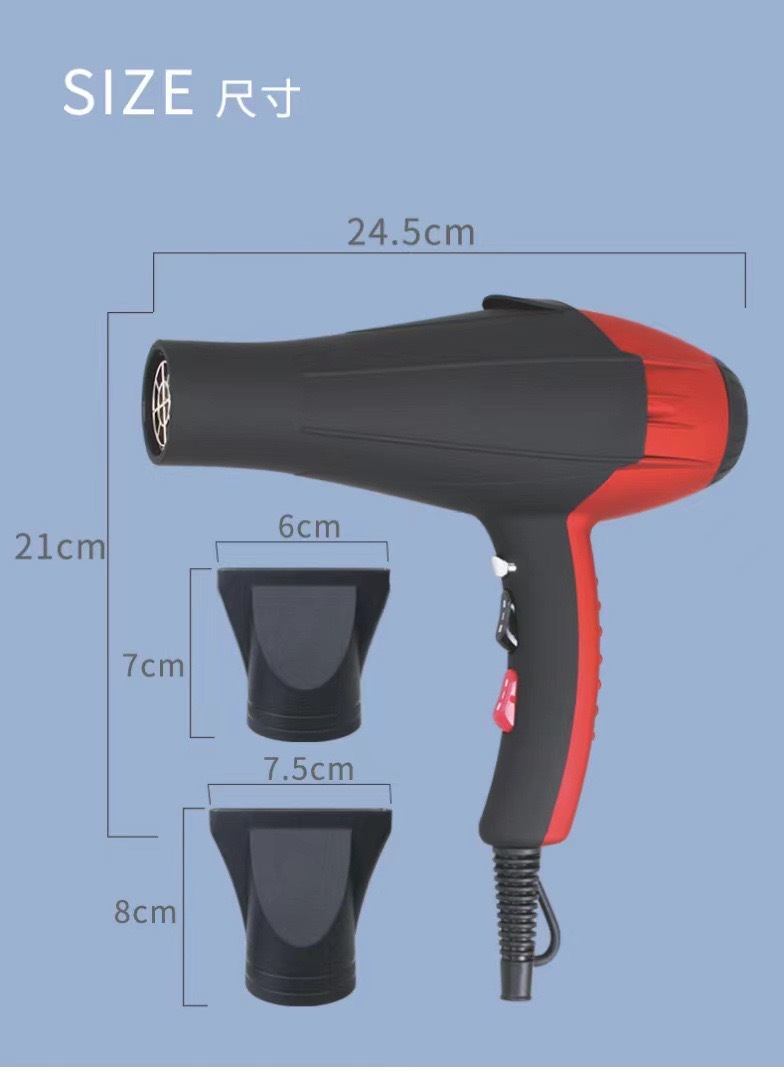 Cross-border wholesale factory hair dryers, hair salons, hotels, high-speed hair dryers, Amazon Air blower, Christmas gifts pic 4