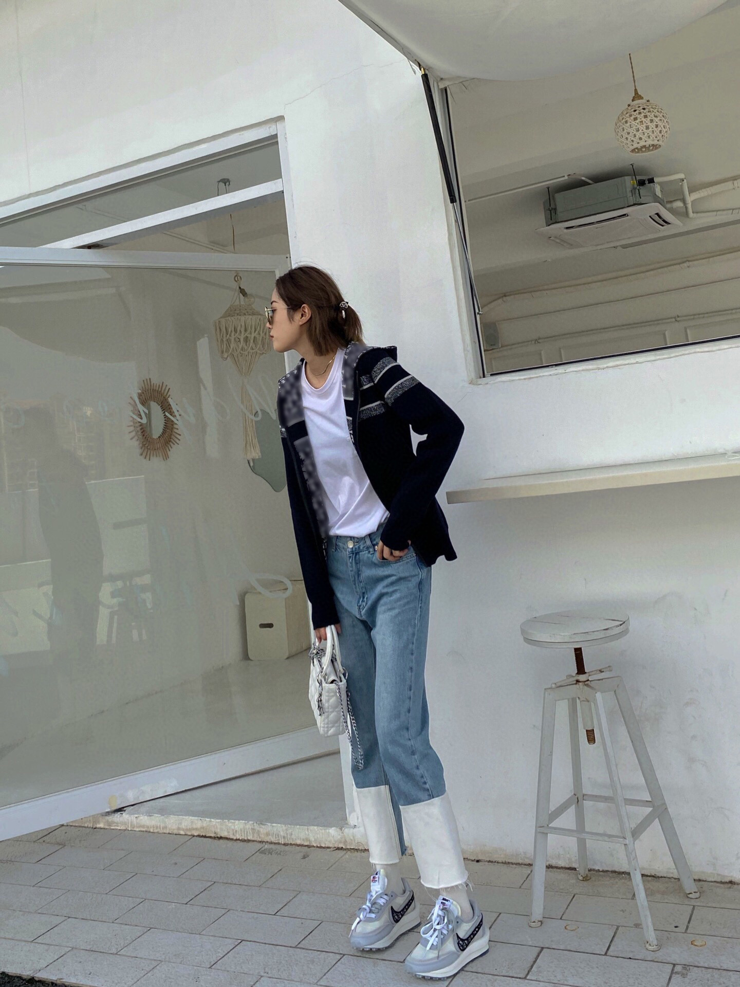 南油原单工厂私渠2024精品女装批发针织连帽拉链开衫外套男女通用详情6