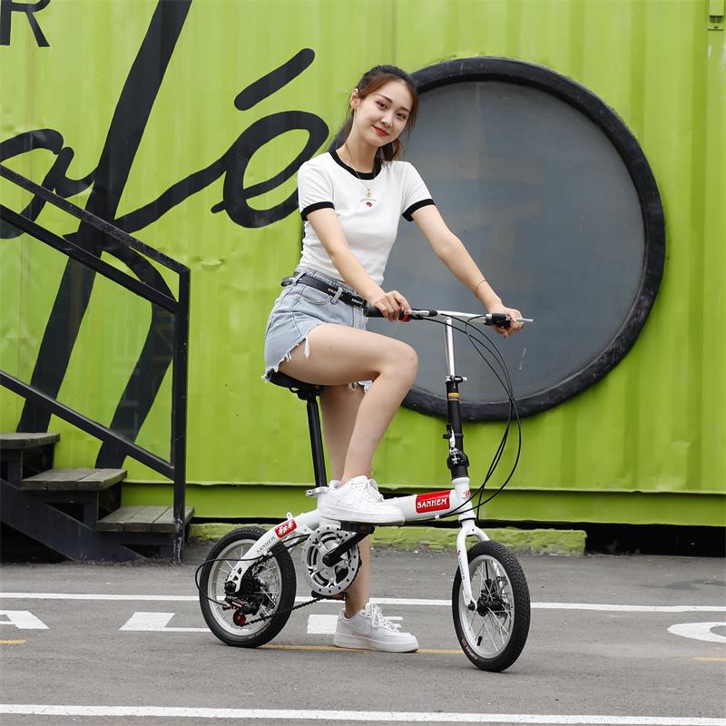 14-inch folding bicycle, ultra-light and portable adult bicycle, folding bike, urban leisure cycling bicycle pic 67