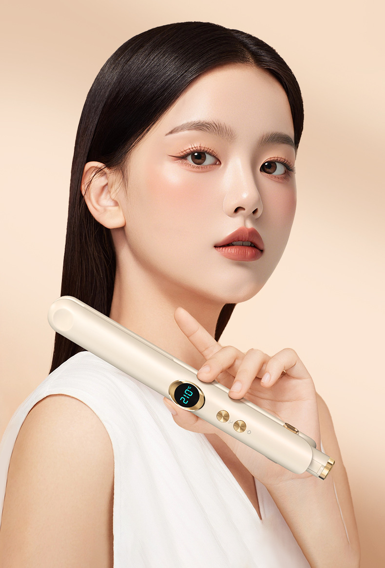 Cross-border negative ion straightening plate clip does no harm to hair. It can be used as a curling iron for both curling and straightening, a hair straightening device for women, and a power generation plate pic 7