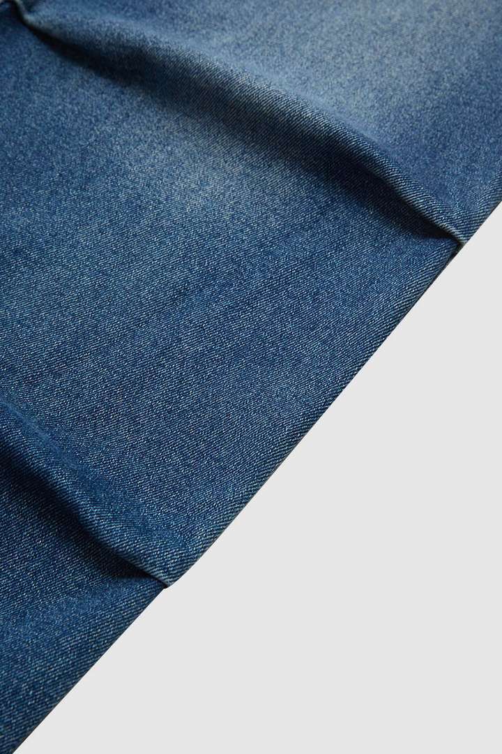 Spring 2025 new collection: Mid-waist wide-leg pleated loose jeans for women, street retro straight-leg pants for women pic 14