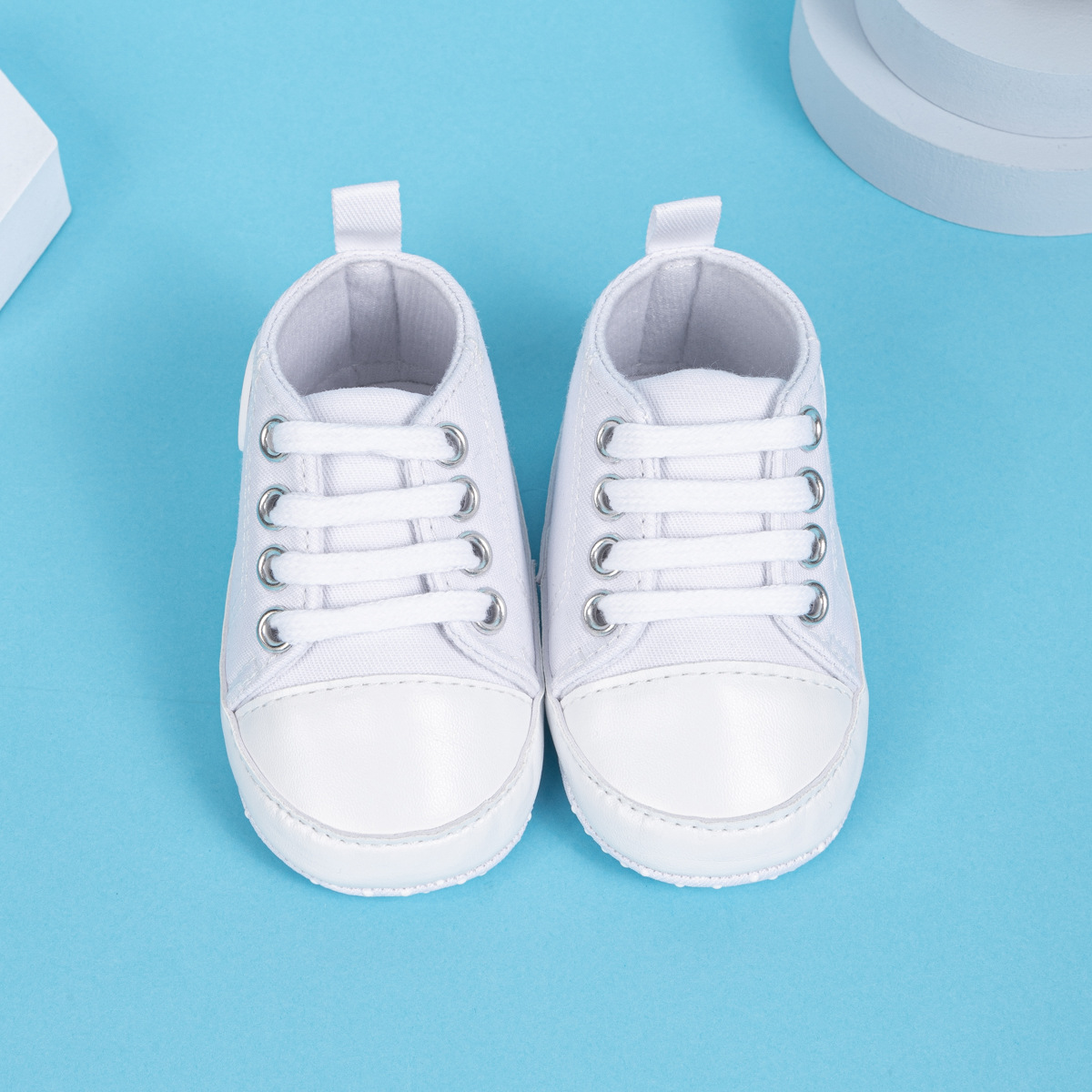 春秋新款婴儿鞋经典帆布鞋宝宝不掉鞋软底学步鞋 Baby shoes详情7