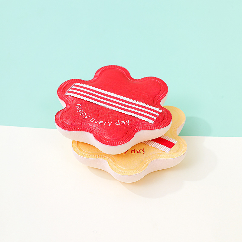 小红花限定粉扑棉花糖大号超软干湿两用化妆海绵美妆工具定制批发详情4