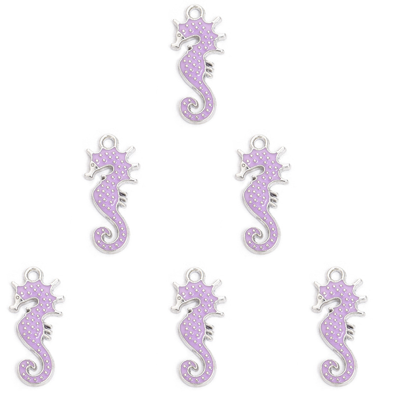 海马滴油合金挂件 海洋DIY饰品配件手链项链耳环钥匙链动物小吊坠详情9