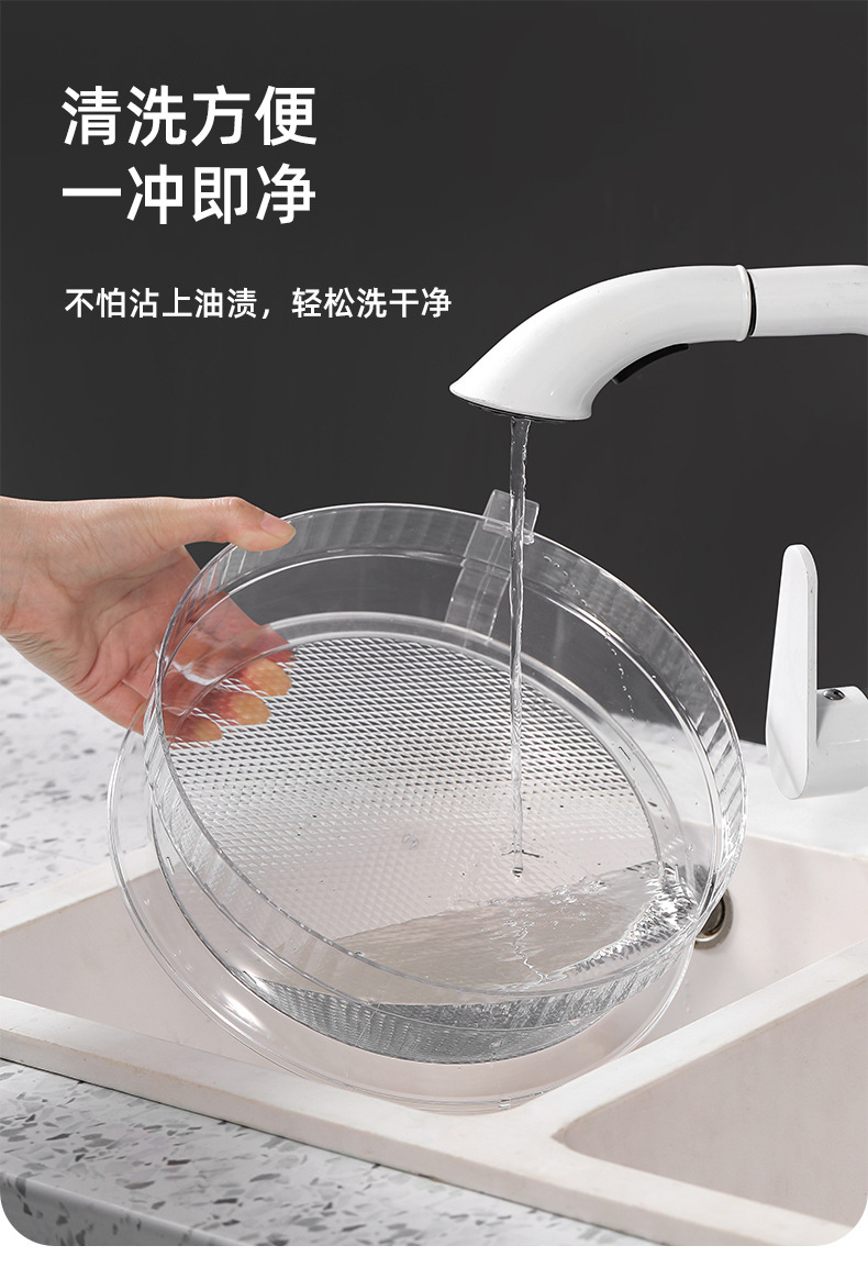 菜罩家用保温盖厨房神器餐桌罩饭菜罩盖防尘遮剩菜食物多层收纳架详情9