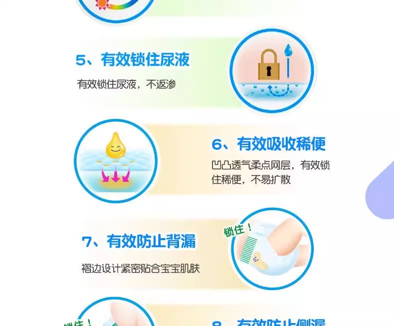 Kao Merries ultra-thin breathable baby diapers SML size from Japan are very light and thin pic 20