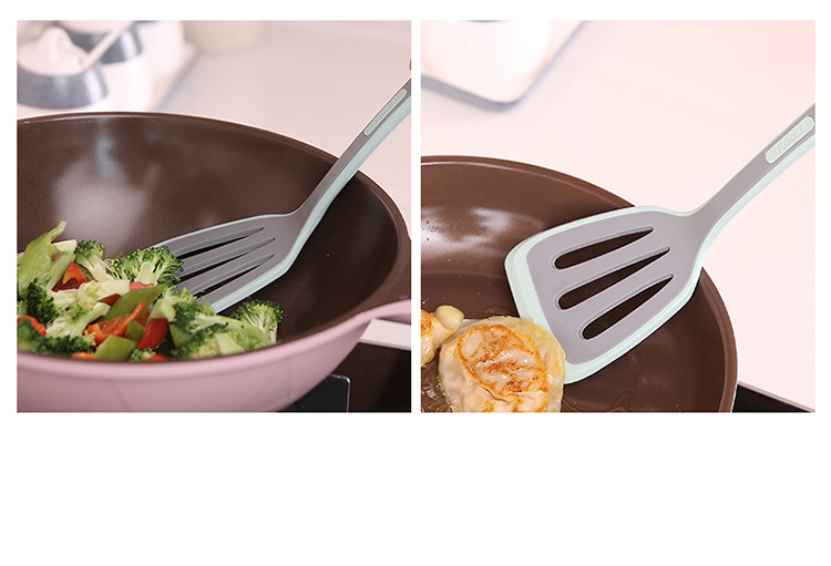 0J0厨房硅胶锅铲套装厨具不粘锅炒菜铲子家用烘焙耐高温小号详情9