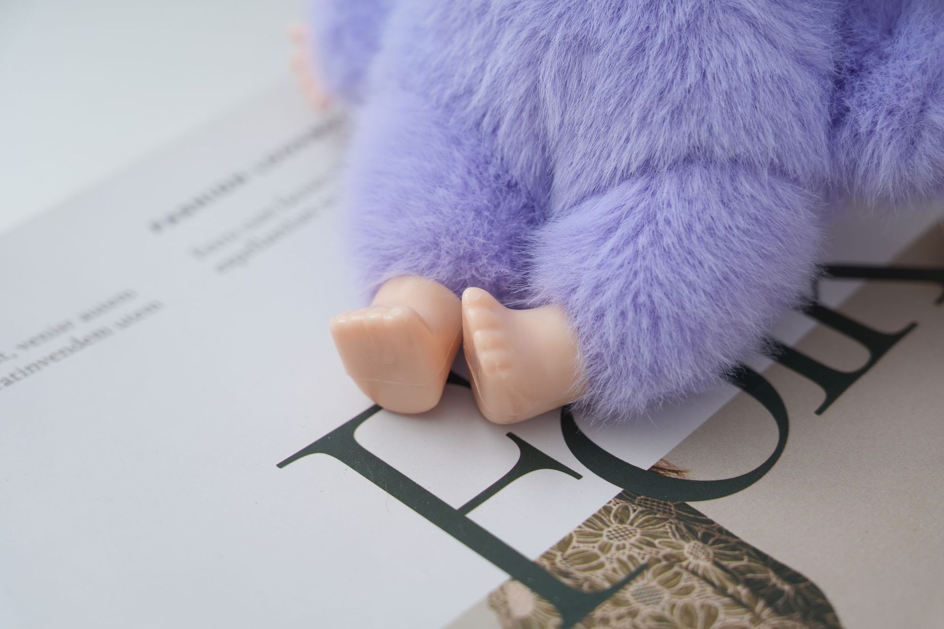 新款搪胶脸娃三岁小小兔毛绒玩具挂件可爱儿童礼物娃娃公仔玩偶详情7