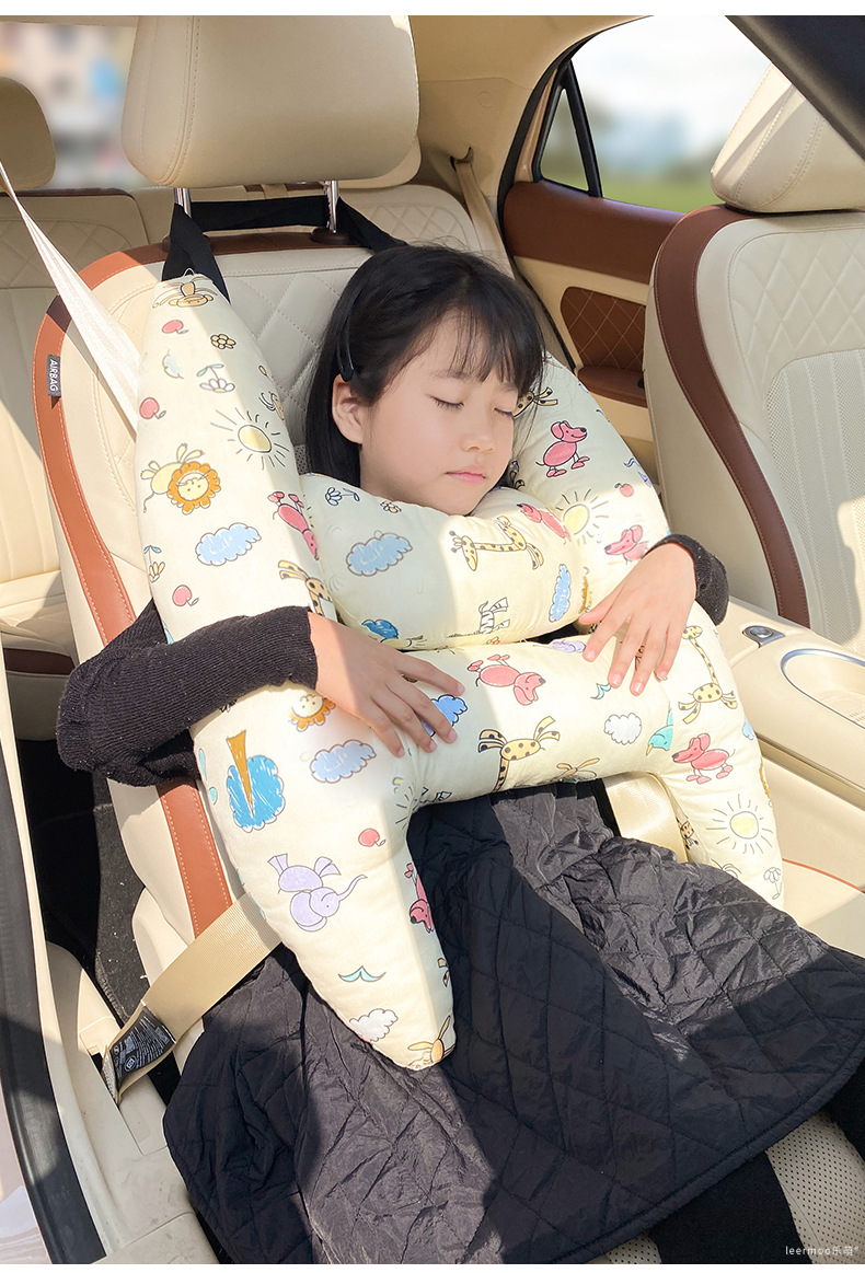 汽车抱枕儿童卡通动漫睡枕车载内用品抱枕车上舒适睡觉神器通用详情28