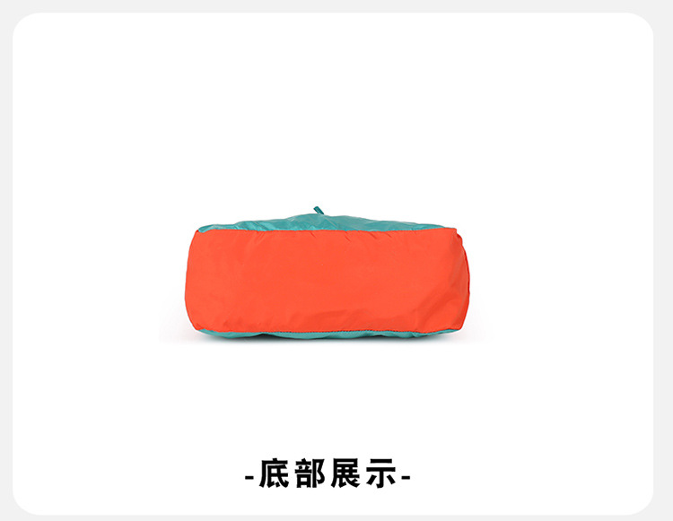 跨境可折叠购物袋双层手提加厚单肩包超市环保收纳袋子网兜买菜包详情13
