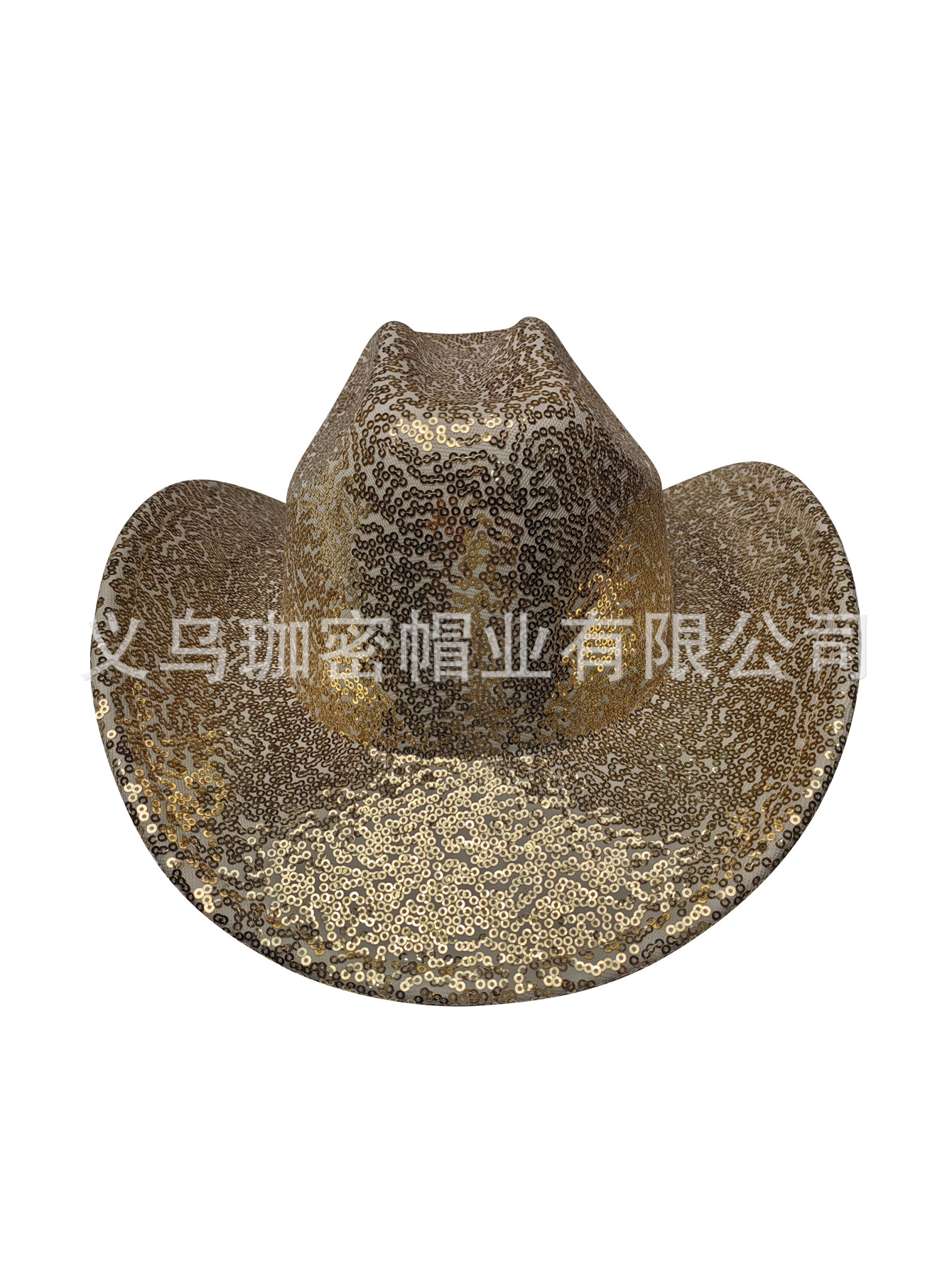 Transfronterizo nuevo estilo fiesta fiesta baile show sombrero de vaquero sombrero de festival de comercio exterior lana lentejuelas cool jazz sombrero pic 10
