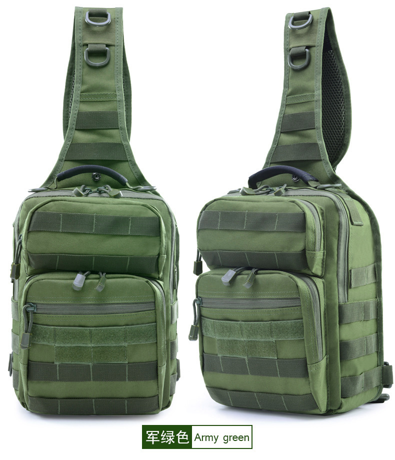  逸途 跨境军迷战术胸包迷彩单肩休闲包户外迷彩战术骑行胸挂包工厂直批详情25