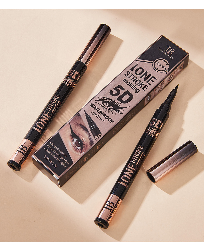 【 Cross-border Exclusive Supply 】 Wholesale of Tao Beauty 5D Eyeliner Pen Quick-drying Waterproof and Sweat-proof Ultra-Fine Eye Drop Pen pic 15