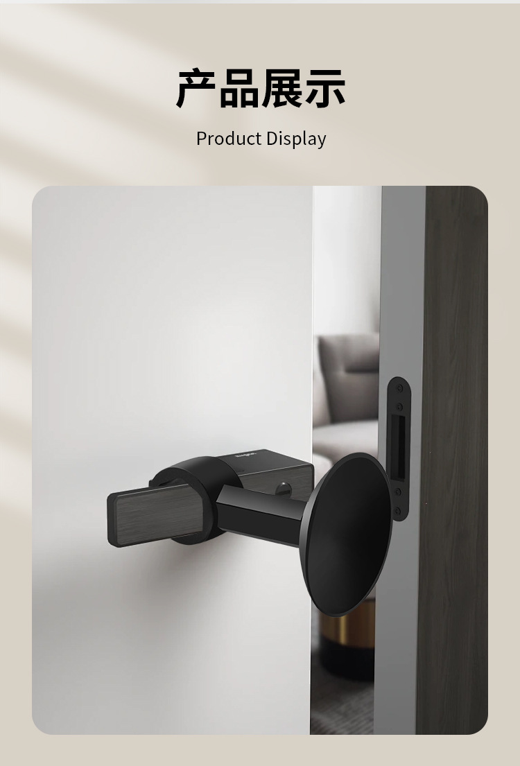 New silicone door handle, door suction, anti-collision pad, toilet suction cup, door lock without drilling, window, bathroom door stop, door collision pic 16