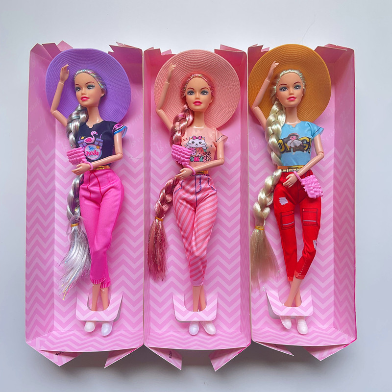 依甜芭比娃娃礼盒套装新款出口跨境欧美高档女孩玩具公主礼物批发详情33