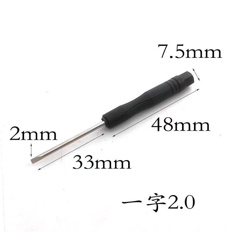 Screwdrivers, small cross-shaped flat-ear screwdrivers, black screwdrivers, various mobile phone disassembly tools, toys and delivery pic 7