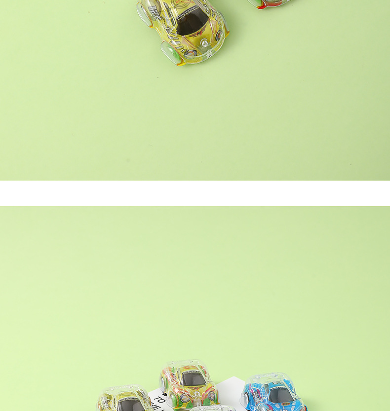 Color-printed small cars, rebound cars, inertia mini gifts, girl toy cars, boy toys, kindergarten prizes pic 14