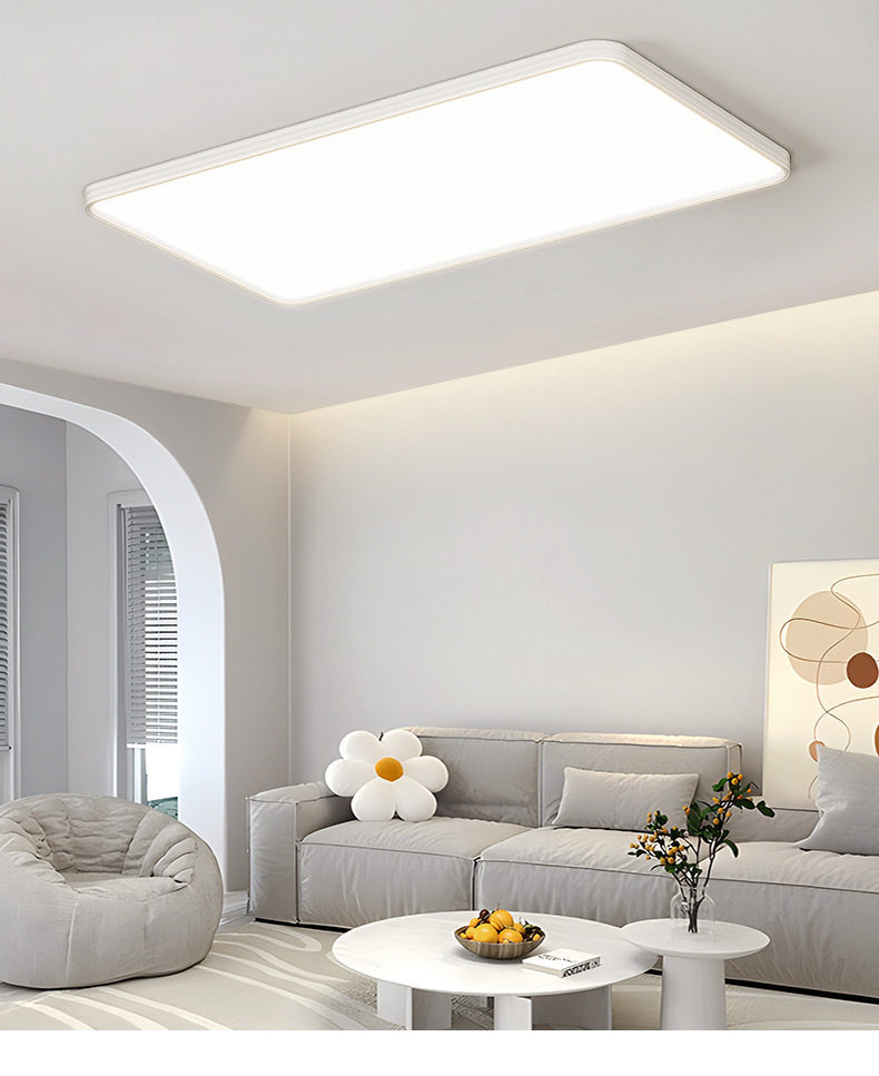 中山家装灯饰普瑞全光谱98简约护眼吸顶灯卧室灯具客厅灯大厅主灯详情23