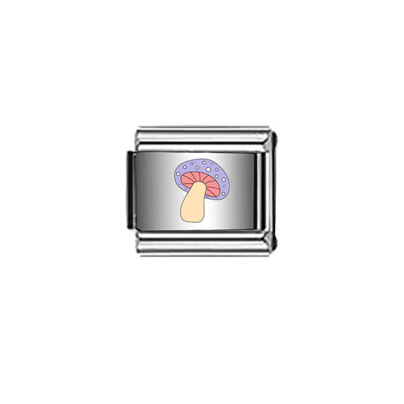 跨境爆品新款原创钛钢手链套装时尚简约个性DIY图案手链饰品批发详情21