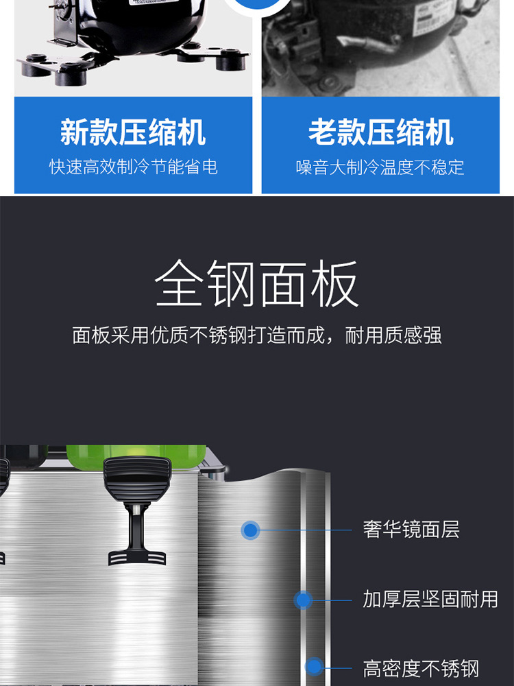 Double-cylinder beverage machine, commercial cold and hot dual-purpose, three-cylinder large-capacity fully automatic hot pot restaurant buffet juice cold drink machine pic 6
