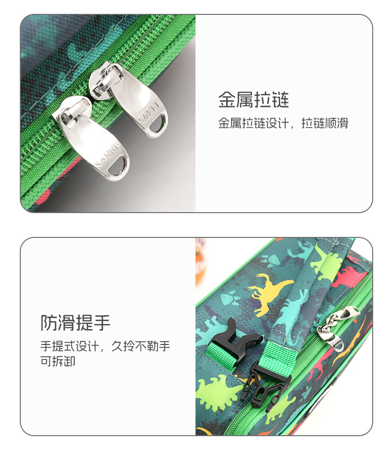 三能新款儿童卡通保温包亚马逊学生带餐饭盒袋 跨境手提保冷冰包详情28