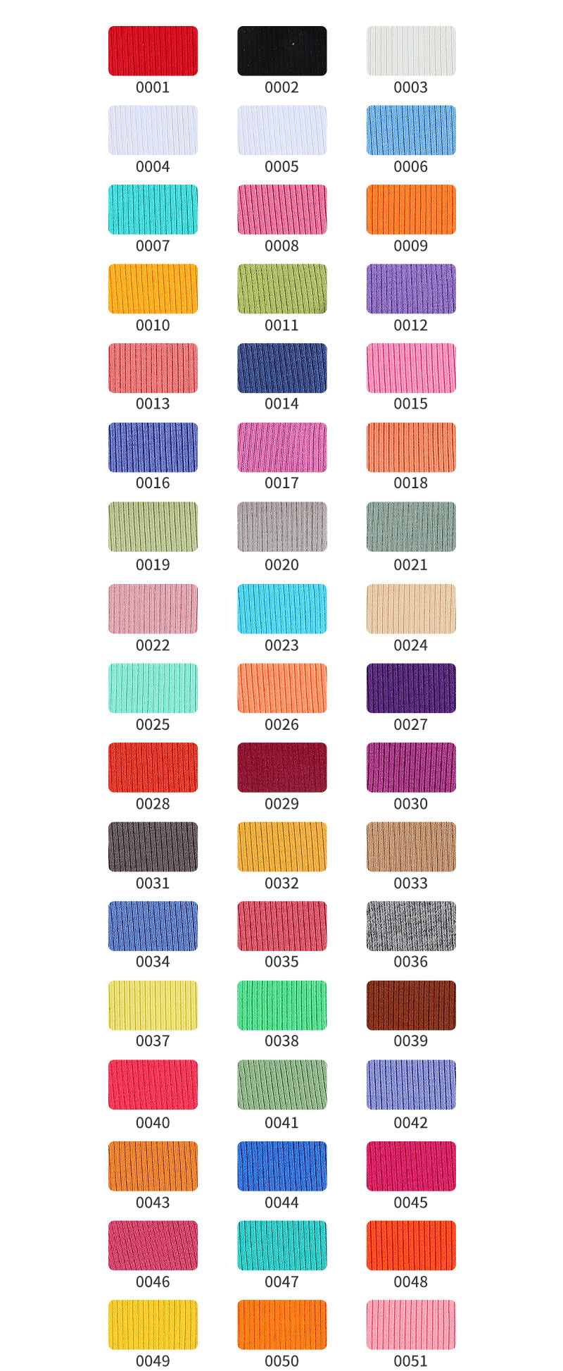 2*2冰丝罗纹布料220g坑条螺纹阔腿裤面料涤棉打底衫打底裤布料详情11