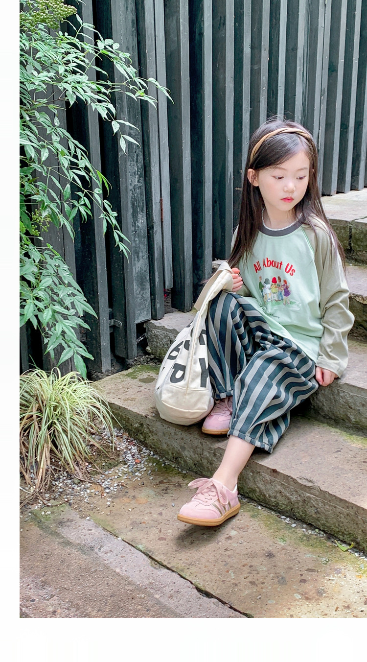 女童T恤春秋2024新款儿童洋气春季纯棉女宝宝长袖打底衫春装上衣T详情19