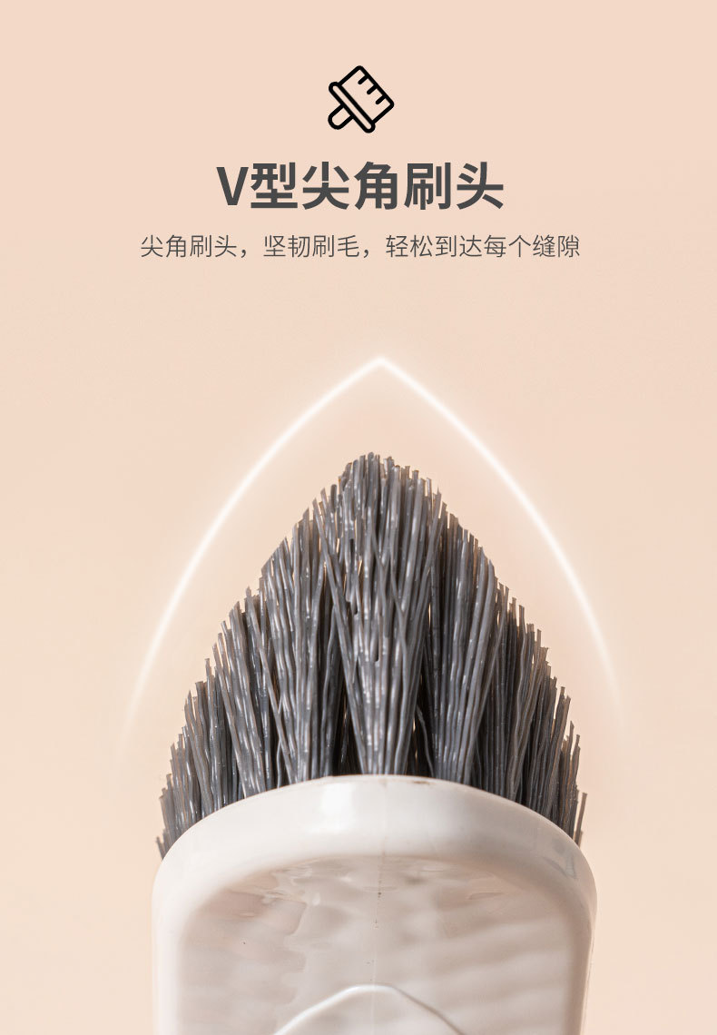地板刷浴缸刷地刷子卫生间长柄洗厕所瓷砖多功能去污缝隙清洁刷子详情23
