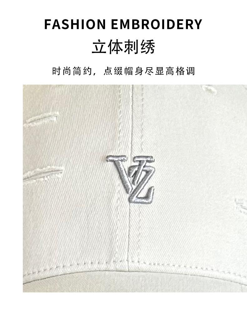 领袖之冠秋冬新款刺绣棒球帽成人帽百搭纯棉鸭舌帽男女硬顶加厚潮帽详情7