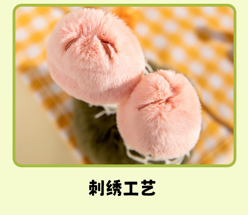 Enoki mushrooms, bamboo fungus, plush toys, wedding scattering dolls, office ornaments, plush toys, wholesale of trendy toys pic 22