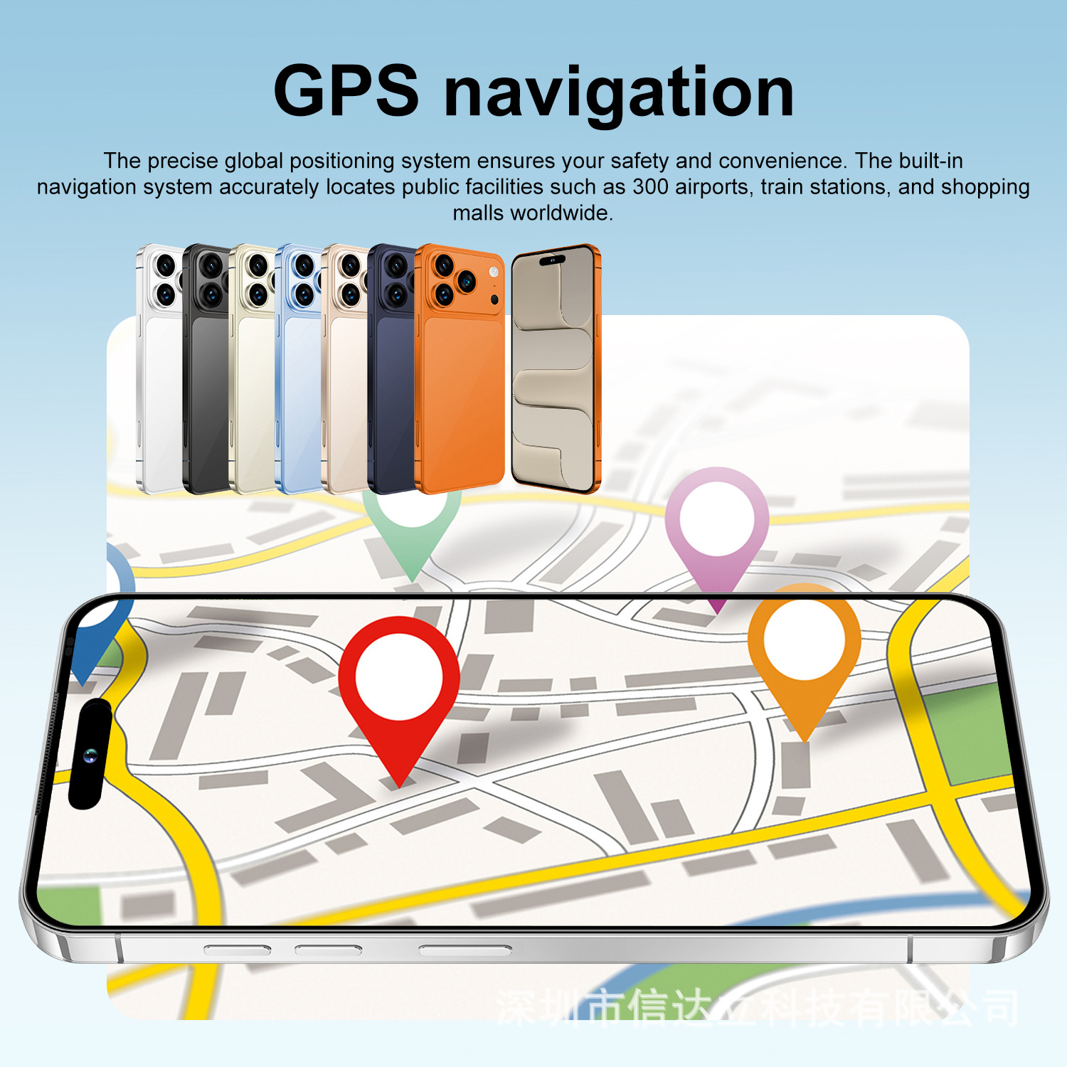 I17promax Cross-border 6.9 Dynamic Island inch Android 4+64G Global Compatible true 4G smart phone 8-core high-definition screen factory wholesale price pic 14