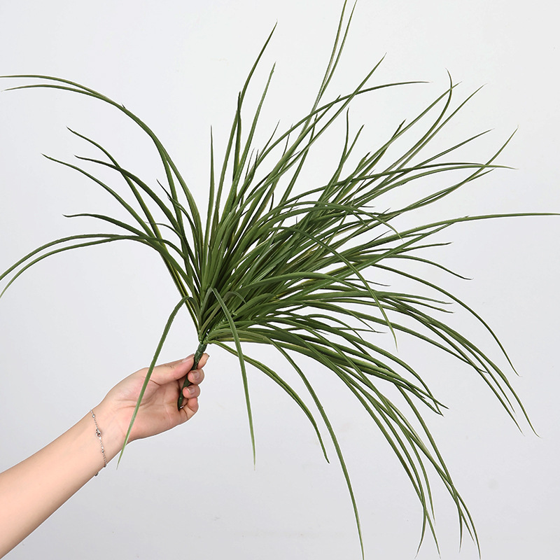 仿真绿植蕨类植物手感软胶兰花草热带雨林微景观造景空气草老人须详情4