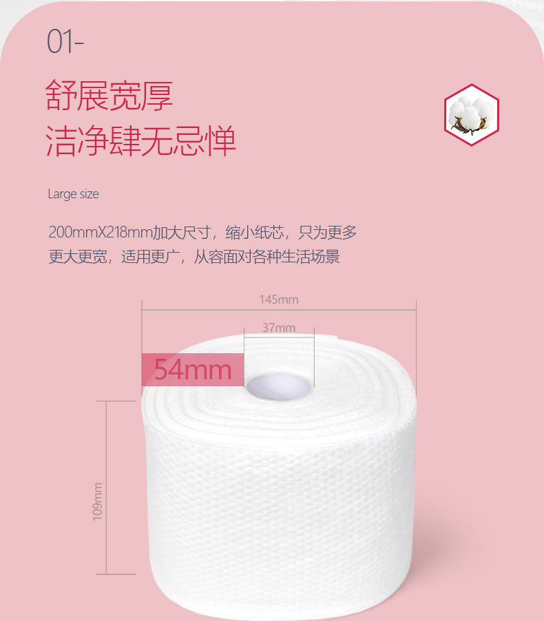 65-segment pearl grain pure cotton enlarged and thickened makeup remover, face wash and beauty towel, dry and wet dual-purpose cotton soft towel for babies pic 3