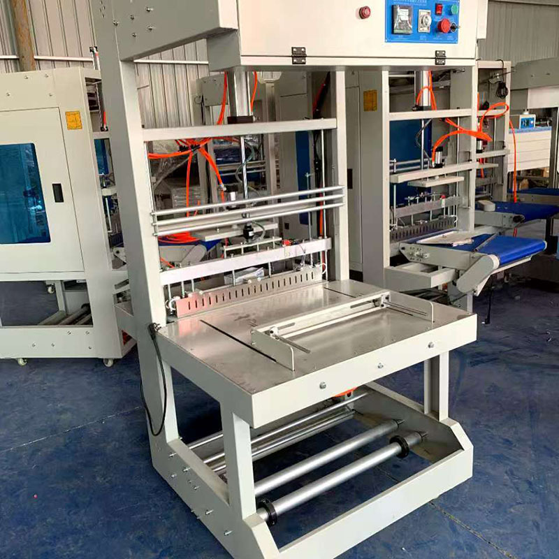 Cuff air push shrink machine, sealing and cutting machine, beverage and mineral water sleeve film, heat shrink film packaging machine, bottle plastic sealing machine pic 14