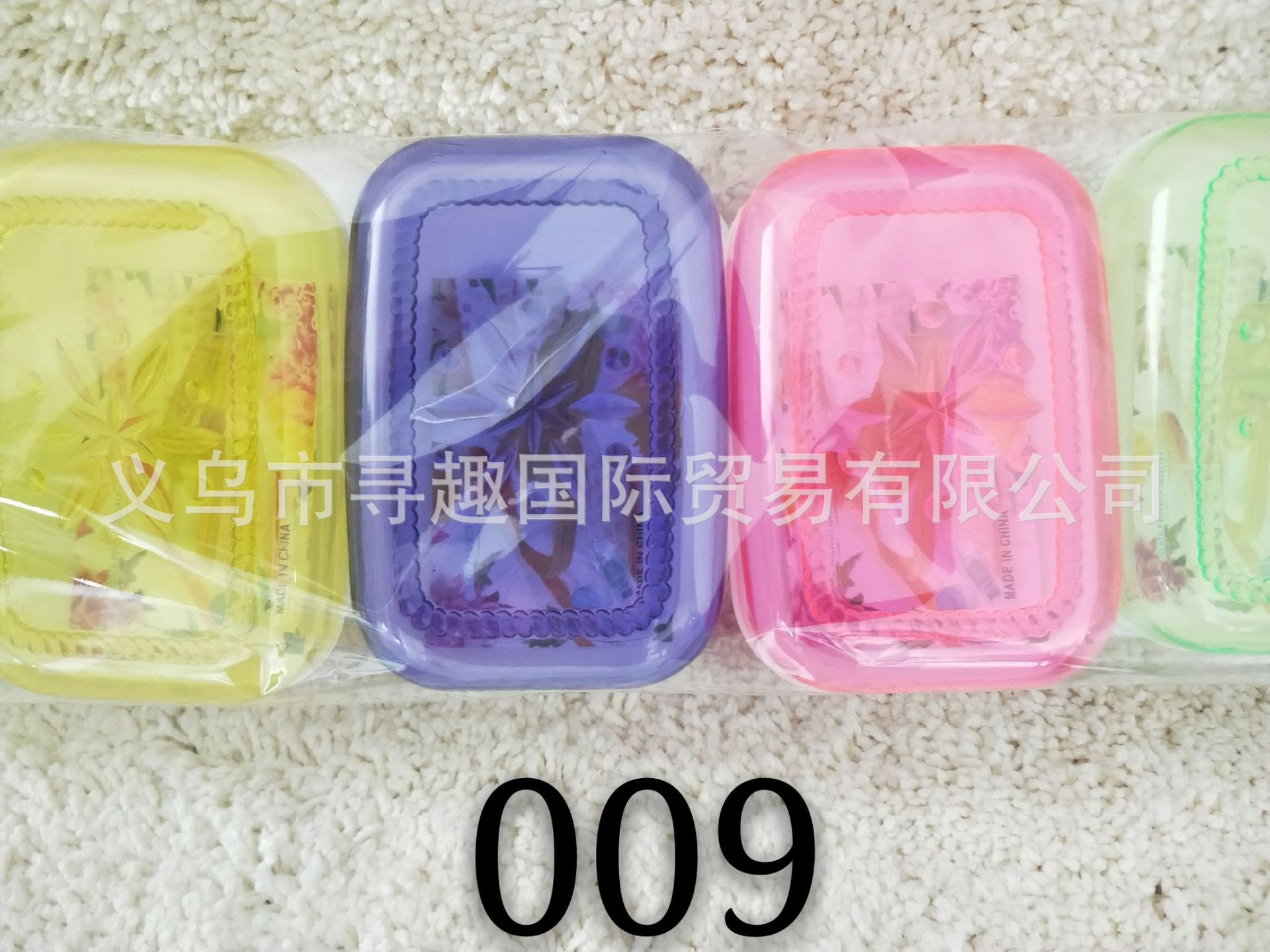 A variety of cross-border foreign trade soap storage boxes are available for selection. Cartoon wall-mounted soap boxes without punching holes are available for wholesale pic 3