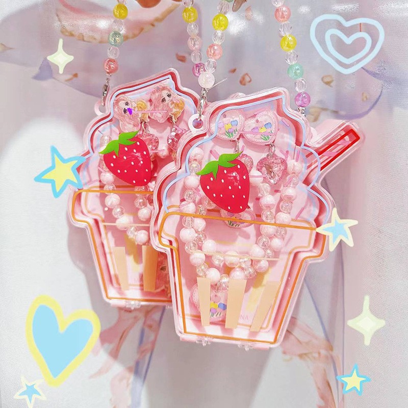 儿童首饰套装儿童发圈手链发夹套装儿童首饰礼盒动物包包儿童饰品详情13