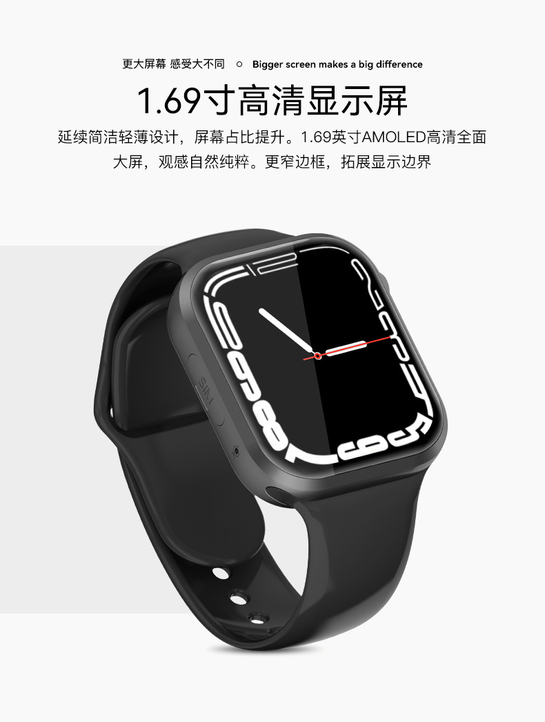 可插卡黑科技智能电话手表上网下载多功能初男女少年礼品一件代发详情6