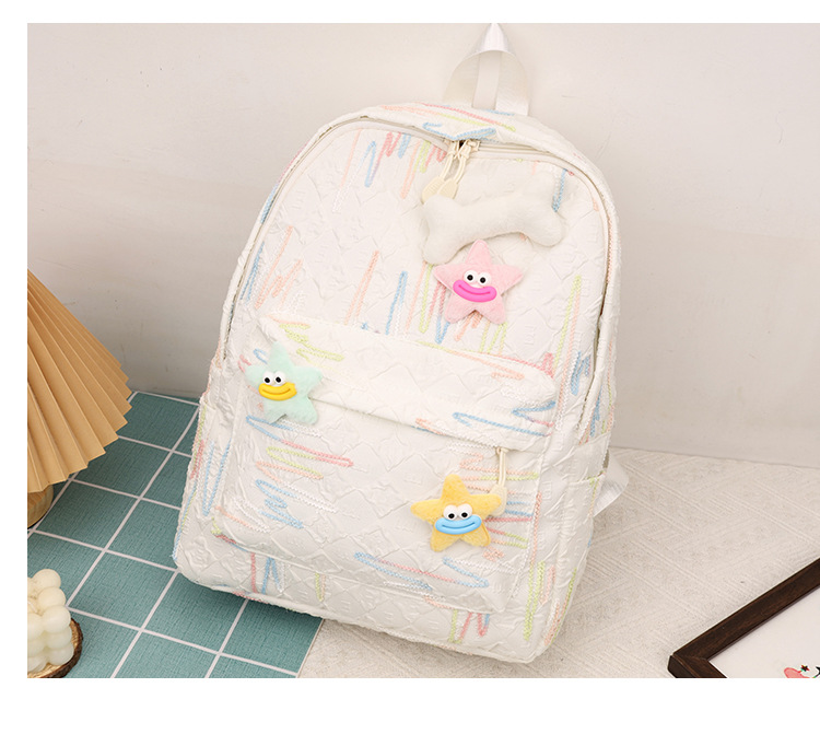 森系新款大容量可爱轻便时尚简约百搭高颜值初高中大学生双肩背包详情24