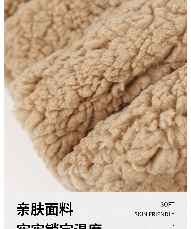 立体小熊笑脸地板袜 加厚加绒保暖居家睡眠袜脚底点胶拖鞋袜毛绒详情6