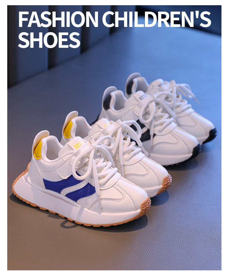 儿童鞋子女童老爹鞋2024新款男童四季休闲运动鞋中大童百搭阿甘鞋详情1