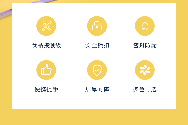 昌诺运动水杯学生女生背带男儿童上学专用水壶 夏季便携吸管杯子详情2