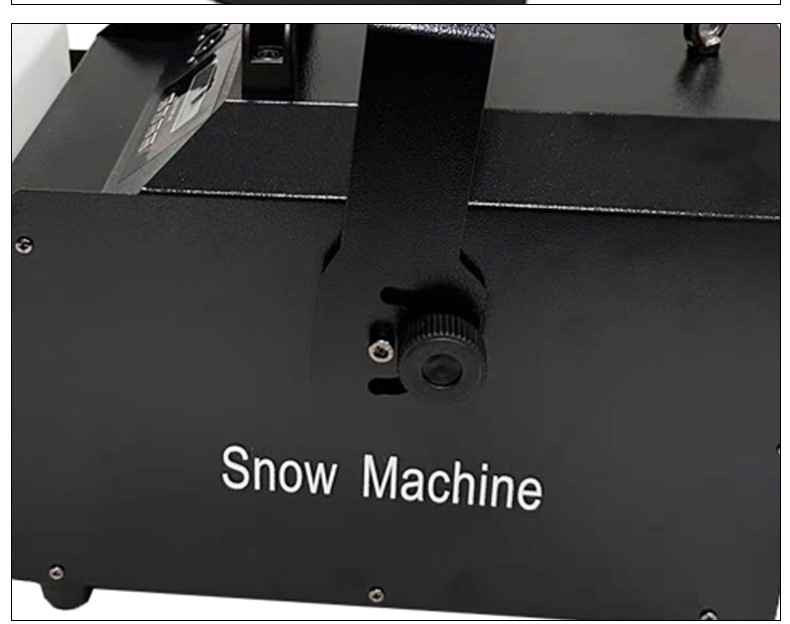 厂家热卖2000W大功率大容量喷雾雪花机户外婚庆雪花机大型舞台酒吧清吧氛围营造专用遥控仿真制雪机 大型派对活动造雪详情6