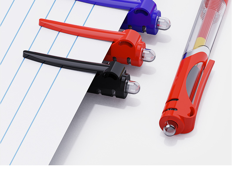 K35 Press gel pen for students, black carbon signature press ball type 0.5 high-end office gel pen pic 13