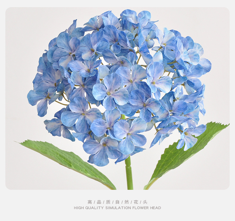 仿真绣球花高档婚庆婚礼布置路引摄影道具3D打印贝拉安娜绣球假花详情12