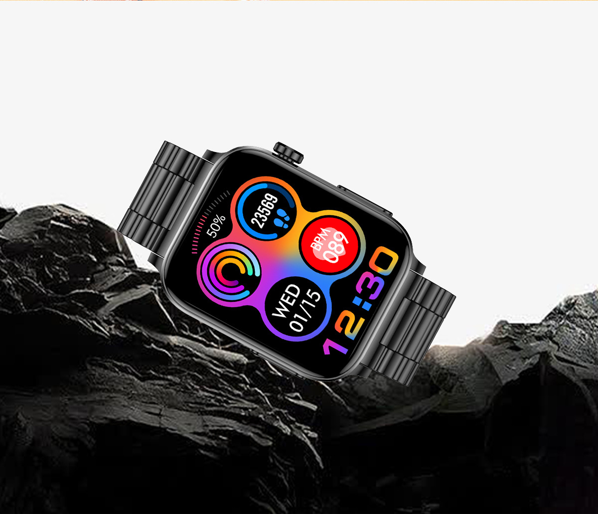 新款TK15智能手表尿酸血脂血糖心率监测蓝牙通话成人手表华强北详情30