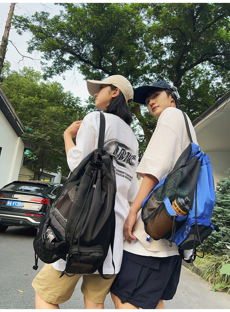 手提袋式游泳健身旅行专用 收纳方便网纱元素运动风格详情28
