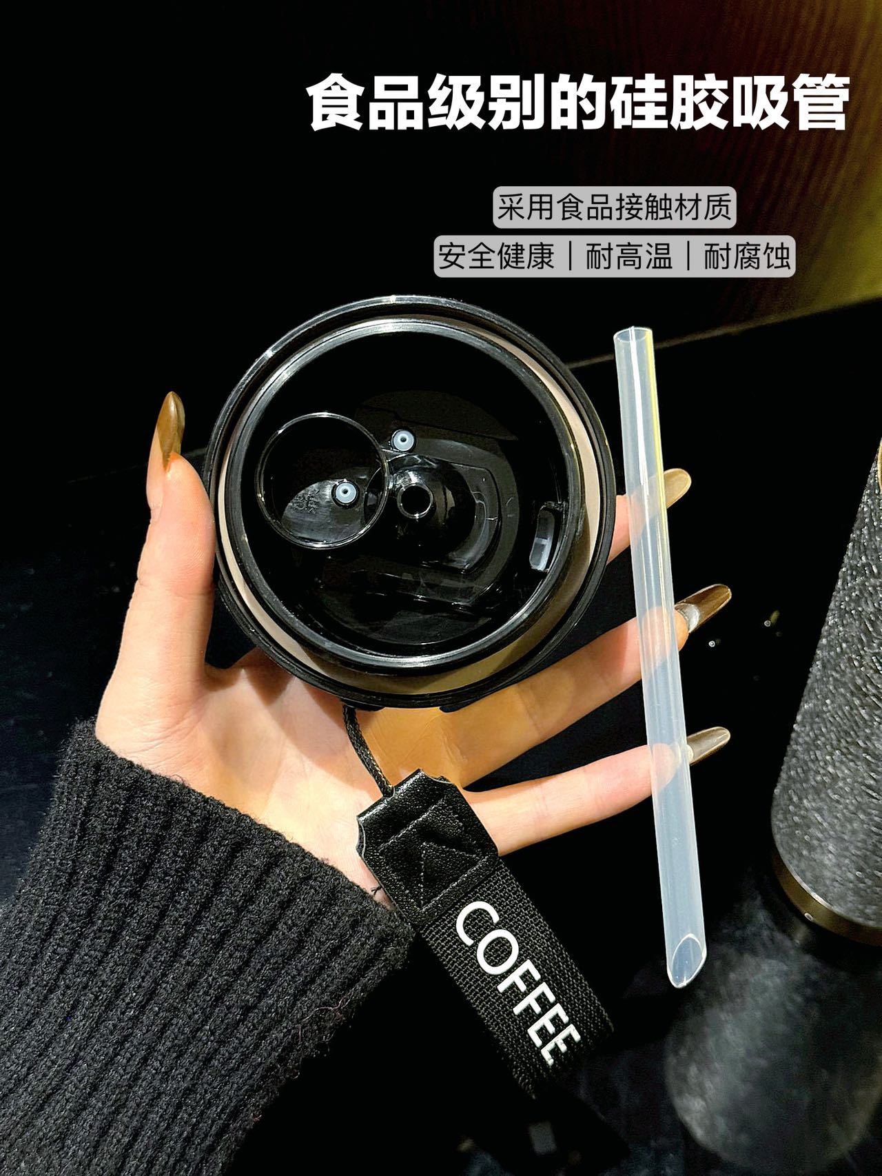 Titanium-coated coffee cups, insulated cups, high appearance standards for men and women, portable and high-end portable titanium water cups, titanium cup gift creativity pic 31