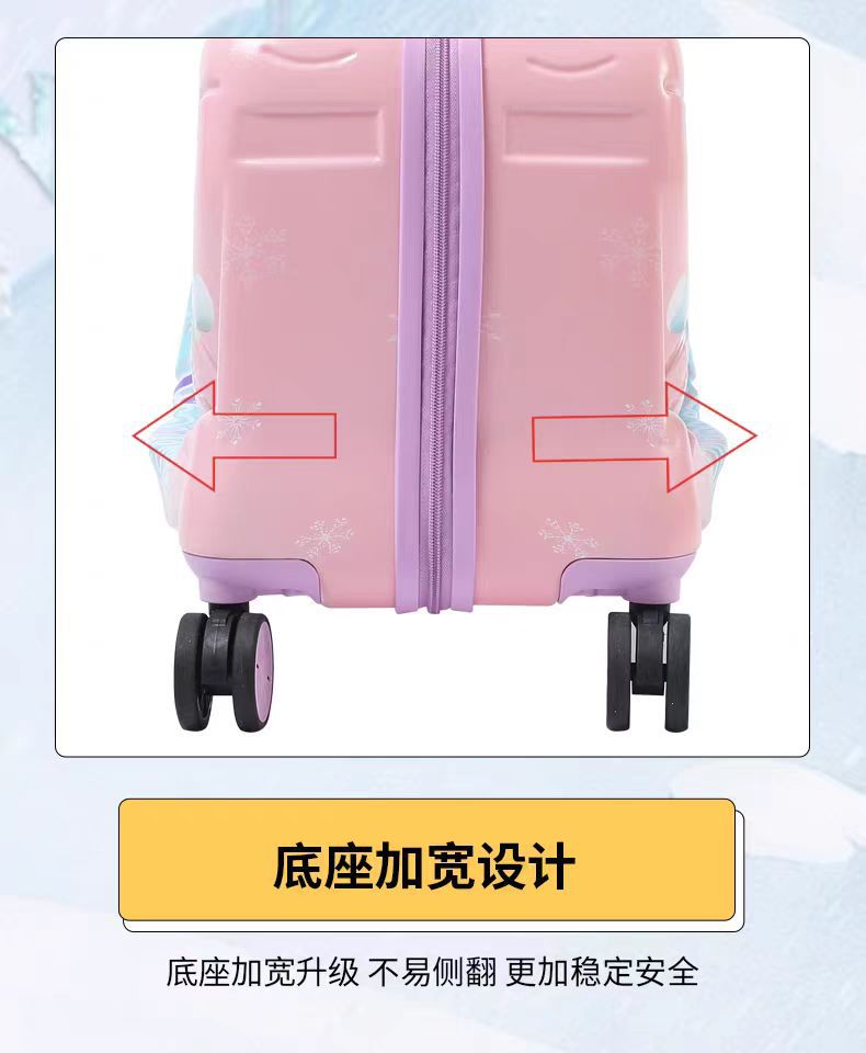 Maleta niños trolley case troyano cartoon travel case baby case embarque engrosado niños trolley case pic 6