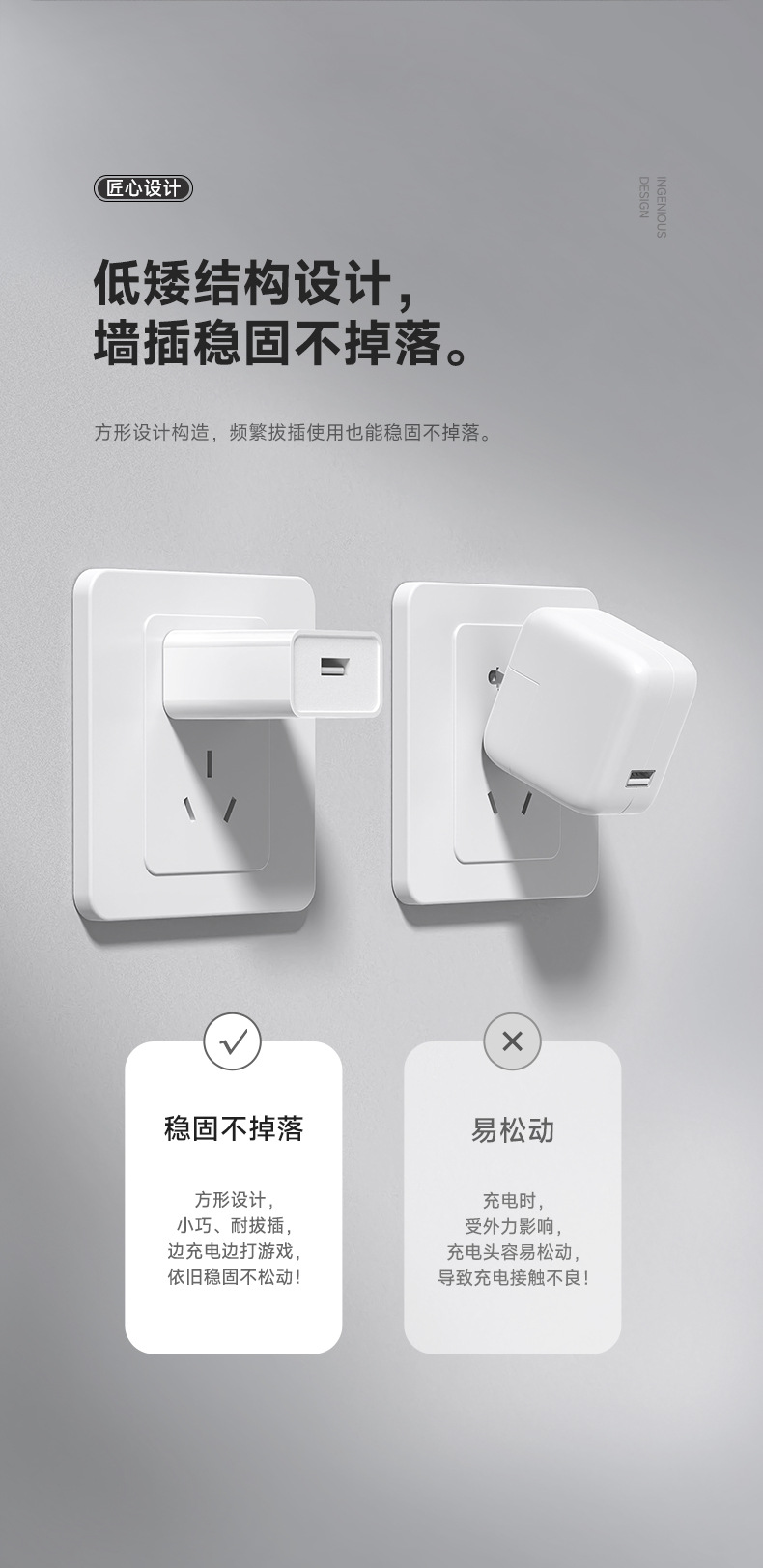 5V3A mobile phone charger, 3C certified USB charging head, 15W high-power wireless charger, plant lamp power adapter pic 13